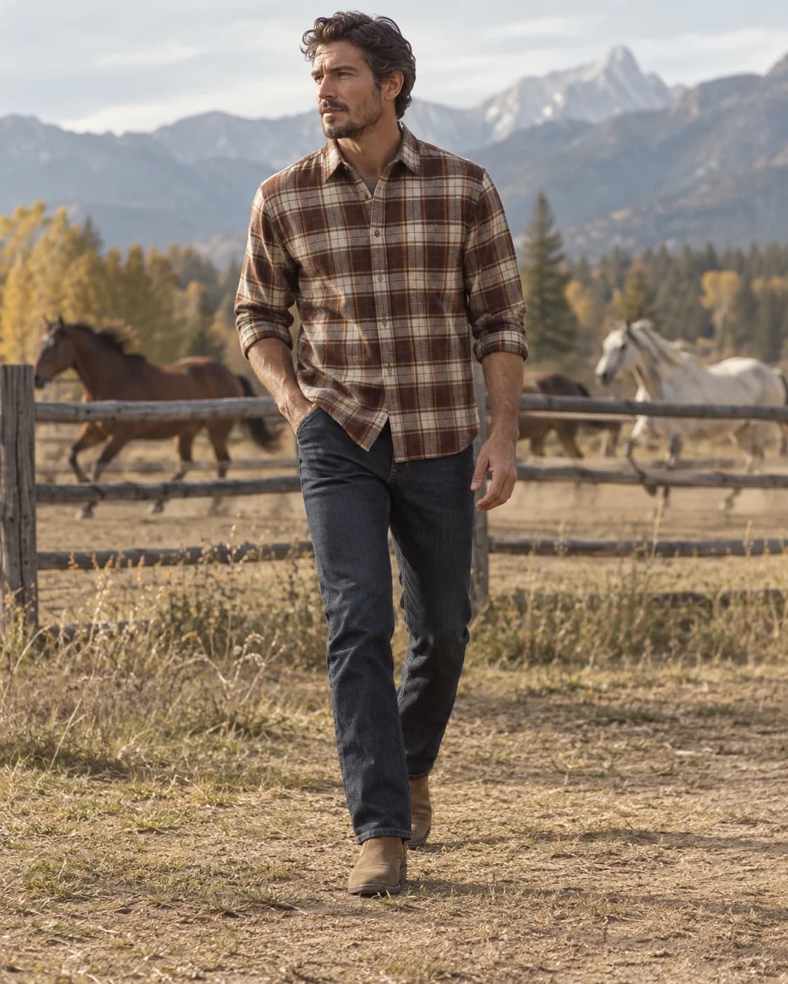 Copper Flannel Shirt — фотография 1