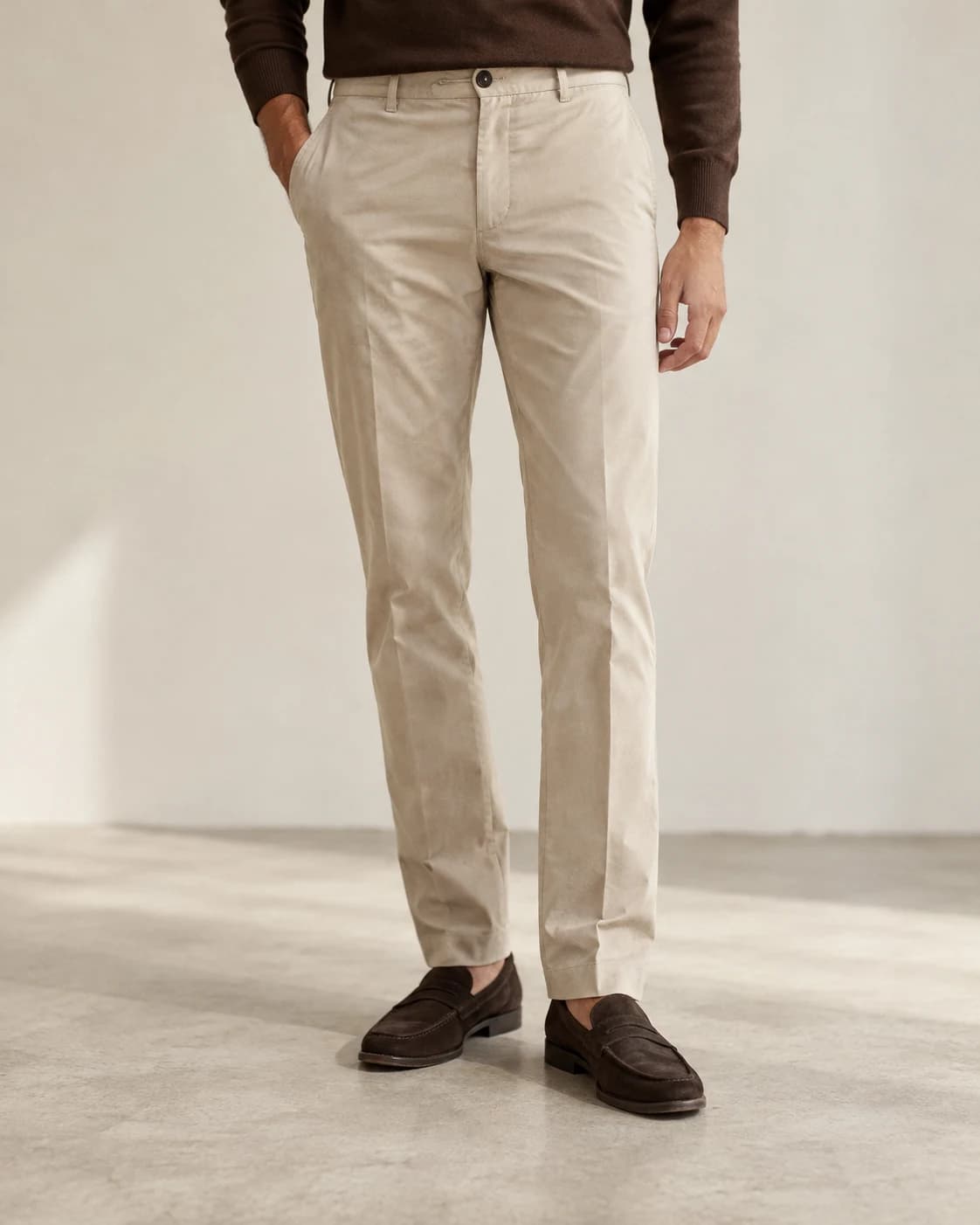Stone Cotton Chinos — фотография 1